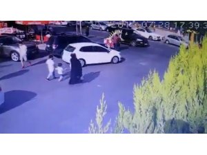 İstanbul’da dehşet anları kamerada