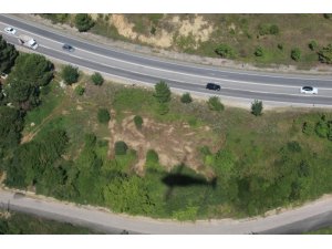 Bayram tatili öncesinde jandarmadan tatil yollarında helikopterli denetim