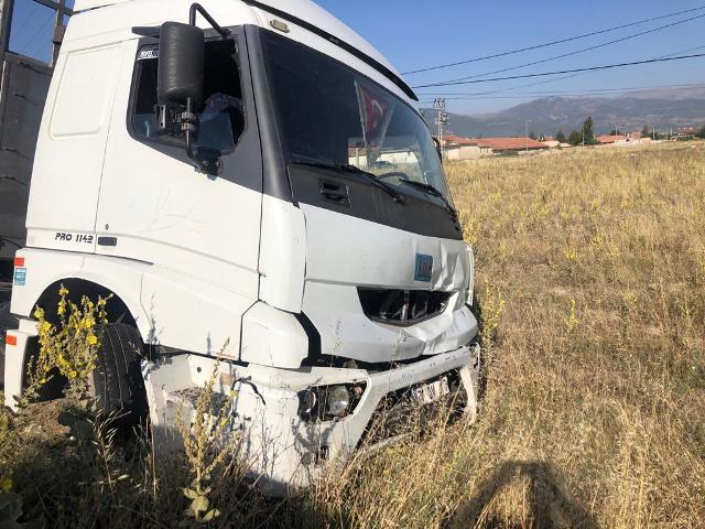 Akşehir'de trafik kazası: 1 ölü, 1 yaralı