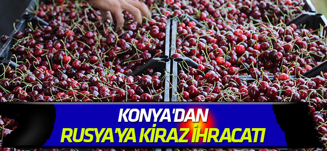 Toroslar'dan Rusya'ya kiraz ihracatı
