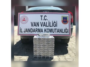Van’da 520 paket kaçak sigara ele geçirildi