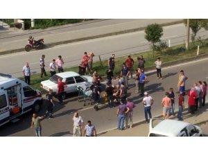 Otomobilin çarptığı yaşlı kadın hastanede hayatını kaybetti