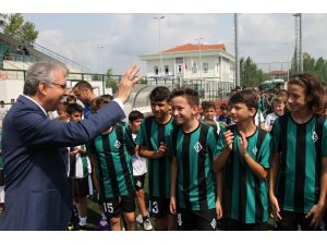 Başkan Yüce yaz okulu açılış törenine katıldı