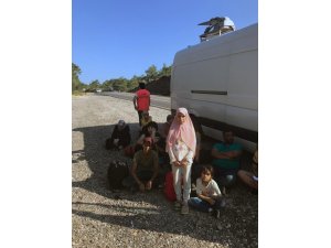 Datça’da 13 göçmen yakalandı