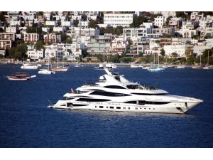Lüks motor yat "Lionheart" Bodrum'da