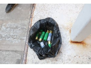 Tarihi camide bulunan fişekler tedirgin etti