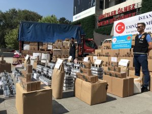 İstanbul merkezli 5 ilde yasaklı ilaç ve teff tohumlu çay operasyonu: 7 tır ürün ele geçirildi
