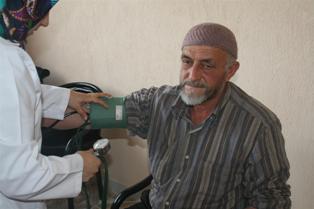 Tuzlukçu'da ücretsiz sağlık taraması yapıldı