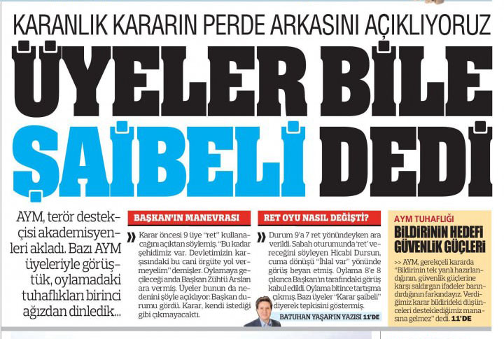 Anayasa Mahkemesinde ‘disclosure’! O karar nasıl alındı?
