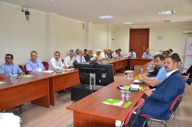 Tarım sektörü çalıştayı öncesi toplantı