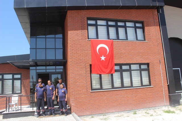 Karapınar'da yeni itfaiye binası hizmete girdi