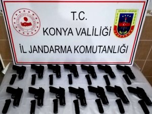 Konya'da silah kaçakçılığı operasyonu