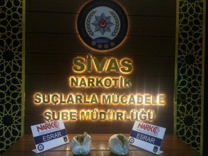 Sivas'ta uyuşturucu operasyonu