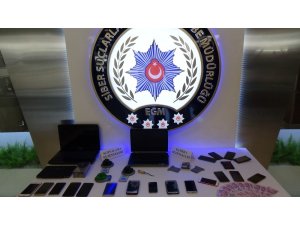 İnternet dolandırıcılarına operasyon: 14 tutuklama