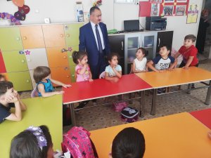 Kaymakam Bayraktar'dan Kur'an kurslarına ziyaret