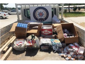 Didim’de kaçak sigara operasyonu