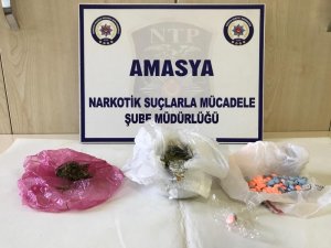 Amasya’da uyuşturucu operasyonu: 4 gözaltı