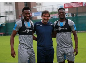 Obi Mikel ve Ekuban’a özel antrenman