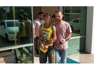 Büfeden hırsızlık yapan genç tutuklandı