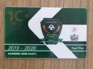 Sarayönü Belediyespor’dan kombine kart