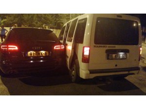 Gurbetçi aileye kaza şoku