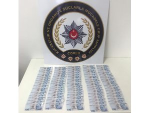 Tekirdağ’da sahte para operasyonu: 3 gözaltı