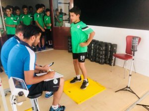 Konyaspor altyapı takımları testten geçti