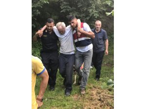 Ordu’da 4 gündür kayıp olan adam ormanlık alanda sağ olarak bulundu