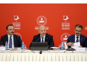 Soylu, medya temsilcileriyle bir araya geldi