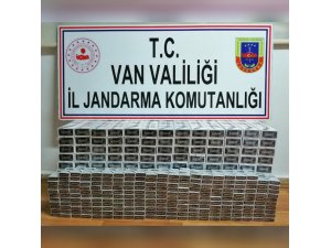 Çaldıran’da 2 bin 490 paket kaçak sigara ele geçirildi