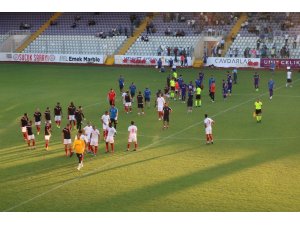 Balıkesirspor - Afjet Afyonspor hazırlık maçında gerginlik