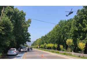 Kurallara uymayan sürücülere ceza bu kez havadan geldi