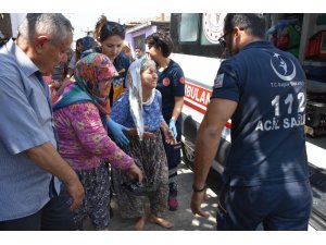 Yaşlı kadının evi gözlerinin önünde küle döndü