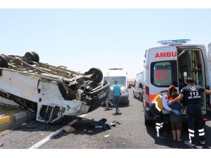 Diyarbakır’da feci kaza: 1’i ağır 2’si çocuk 5 yaralı