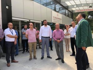 Akkal ve Satılmış Manisa’daki sağlık yatırımlarını inceledi