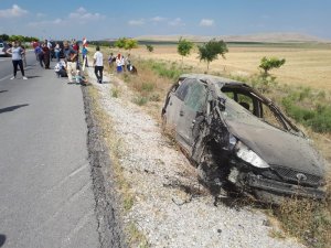 Avusturya’dan gelen gurbetçi aile kaza yaptı: 6 yaralı