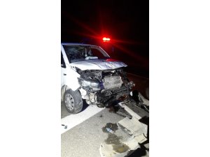 Malatya’da iki otomobil kafa kafaya çarpıştı: 7 yaralı