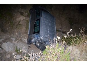 Otobüsten dökülen yağ kazaya neden oldu