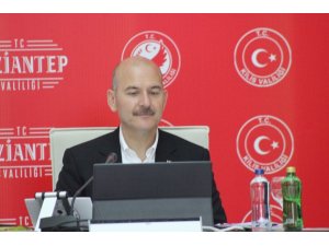 İçişleri Bakanı Soylu, ’Sınır Güvenliği Toplantısı’ için Hatay’da
