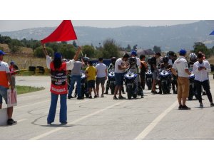 Türkiye Süpermoto Şampiyonası Uşak’ta yapıldı