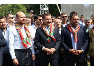 Kurtdere güreşlerinde Bilal Erdoğan sürprizi