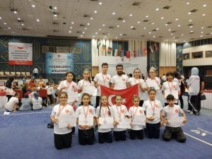 Selçuklu Belediyespor Wushu kung-fu Balkan Şampiyonasına damga vurdu