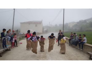 Yaylada spor zamanı