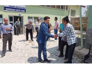 Hadim Kaymakamı Gökçe'den mahalle ziyareti