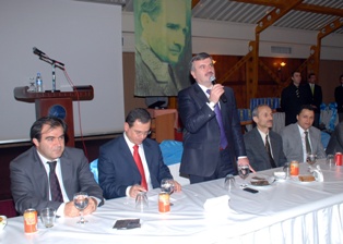 Akyürek Büyükşehir Hastanesi personeli ile buluştu