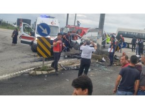 Giresun’da trafik kazası 3 ölü, 1 yaralı
