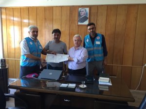 Milli futbolcudan TDV’ye kurban bağışı
