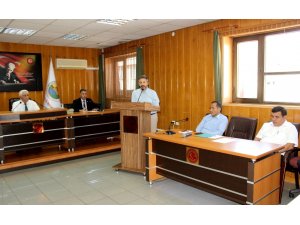 Milletvekili Aydın il genel meclis üyeleriyle biraya geldi