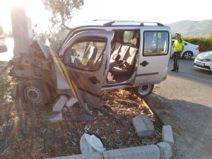 Aydın’daki kazada ağır yaralanan şahıs hastanede hayatını kaybetti