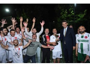 İstasyon Mahallesi turnuvasında şampiyon kuyumcular